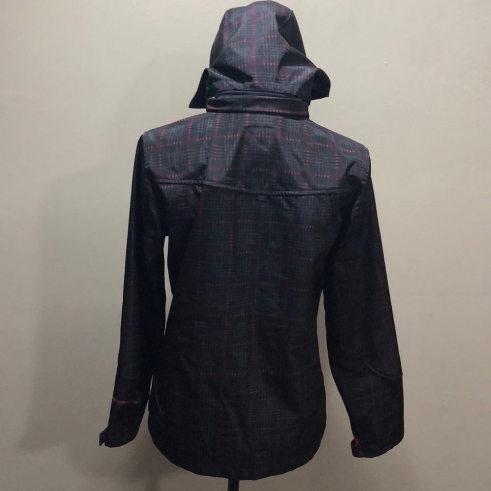 {Free Country} Plaid Fur Lined Hooded Jacket - Picture 8 of 9
